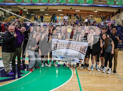 Thumbnail 2 in Discovery Canyon vs. Eaglecrest (CHSAA 5A Final) photogallery.