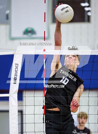 Thumbnail 2 in Discovery Canyon vs. Eaglecrest (CHSAA 5A Final) photogallery.