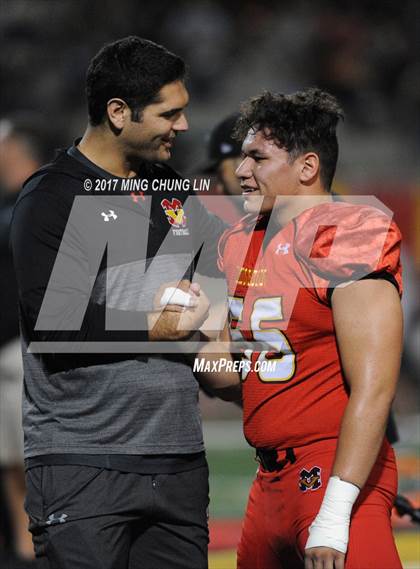 Thumbnail 1 in Mater Dei @ Mission Viejo (CIF SS D1 Semifinal) photogallery.