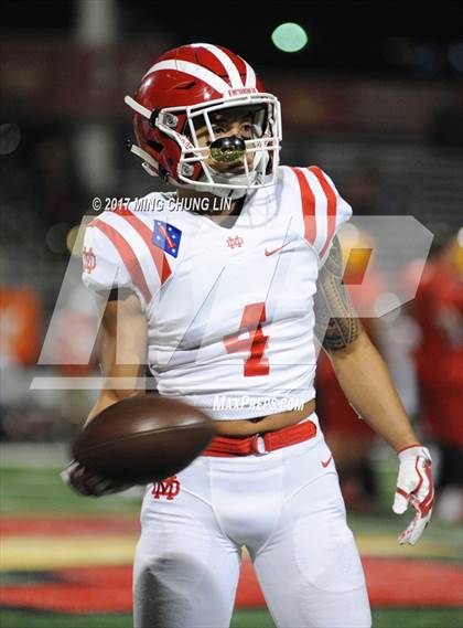 Thumbnail 2 in Mater Dei @ Mission Viejo (CIF SS D1 Semifinal) photogallery.