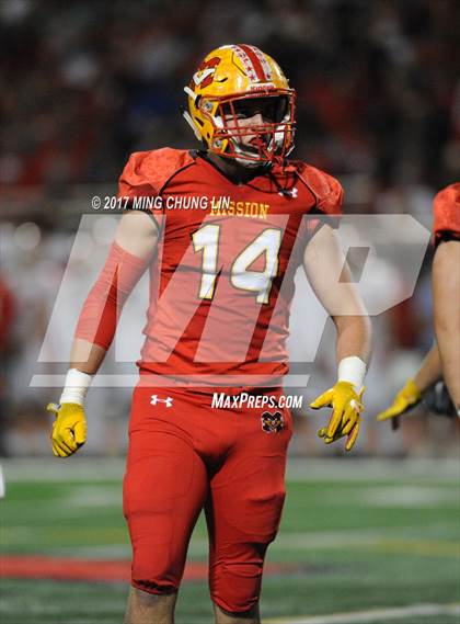 Thumbnail 1 in Mater Dei @ Mission Viejo (CIF SS D1 Semifinal) photogallery.