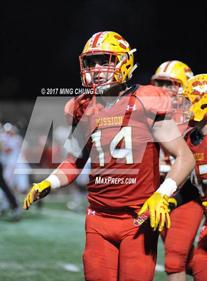 Thumbnail 1 in Mater Dei @ Mission Viejo (CIF SS D1 Semifinal) photogallery.
