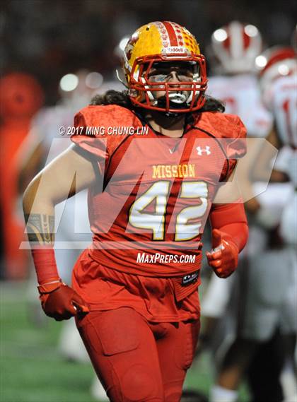 Thumbnail 1 in Mater Dei @ Mission Viejo (CIF SS D1 Semifinal) photogallery.
