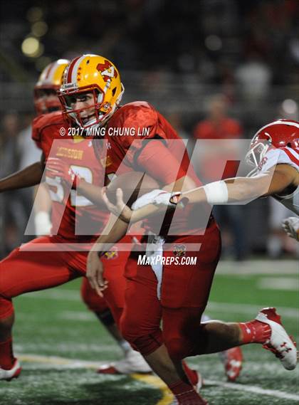 Thumbnail 2 in Mater Dei @ Mission Viejo (CIF SS D1 Semifinal) photogallery.