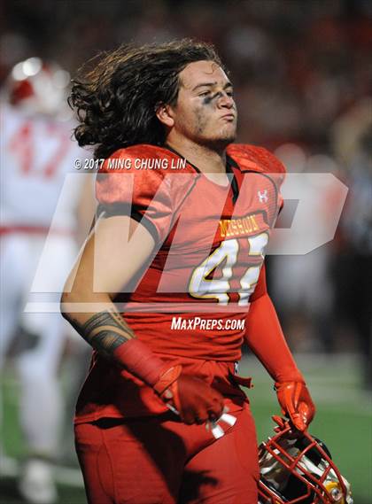 Thumbnail 2 in Mater Dei @ Mission Viejo (CIF SS D1 Semifinal) photogallery.