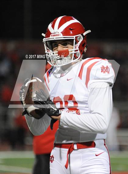 Thumbnail 2 in Mater Dei @ Mission Viejo (CIF SS D1 Semifinal) photogallery.