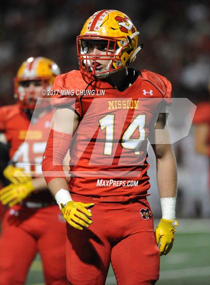 Thumbnail 1 in Mater Dei @ Mission Viejo (CIF SS D1 Semifinal) photogallery.