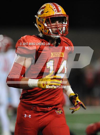 Thumbnail 1 in Mater Dei @ Mission Viejo (CIF SS D1 Semifinal) photogallery.