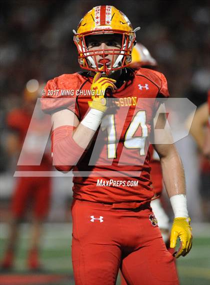 Thumbnail 1 in Mater Dei @ Mission Viejo (CIF SS D1 Semifinal) photogallery.