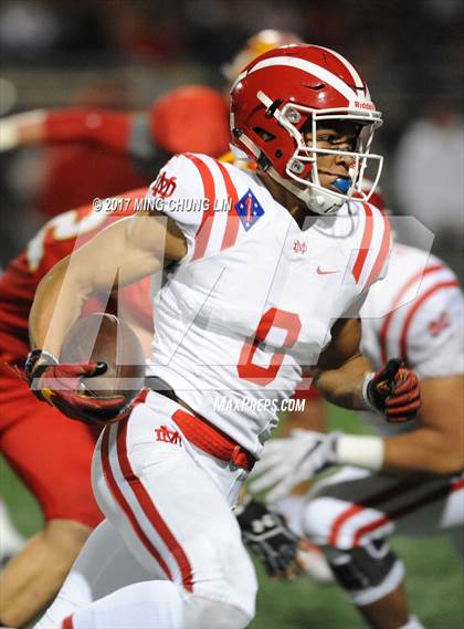 Thumbnail 1 in Mater Dei @ Mission Viejo (CIF SS D1 Semifinal) photogallery.