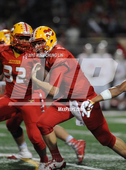 Thumbnail 1 in Mater Dei @ Mission Viejo (CIF SS D1 Semifinal) photogallery.