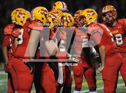 Thumbnail 1 in Mater Dei @ Mission Viejo (CIF SS D1 Semifinal) photogallery.