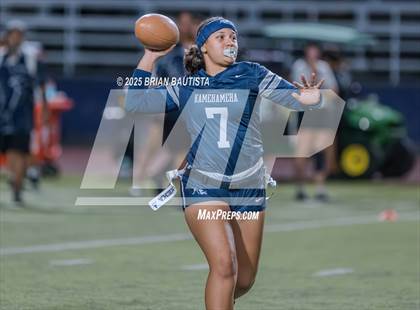Thumbnail 2 in Kamehameha Kapalama vs Waiakea (HHSAA Round 1) photogallery.