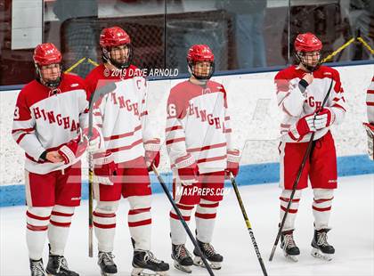 Thumbnail 2 in Framingham vs Hingham (MIAA Division 1A) photogallery.