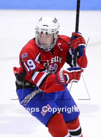 Thumbnail 2 in E.O. Smith/Tolland vs. Masuk (CIAC DIII Semifinal) photogallery.