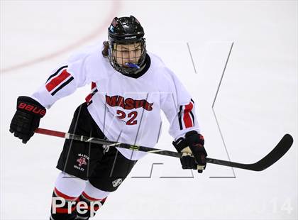 Thumbnail 2 in E.O. Smith/Tolland vs. Masuk (CIAC DIII Semifinal) photogallery.