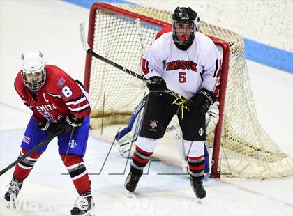 Thumbnail 2 in E.O. Smith/Tolland vs. Masuk (CIAC DIII Semifinal) photogallery.