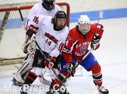 Thumbnail 2 in E.O. Smith/Tolland vs. Masuk (CIAC DIII Semifinal) photogallery.