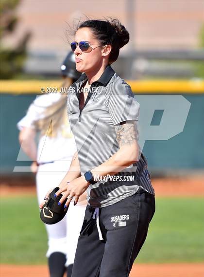 Thumbnail 2 in Palo Verde @ Faith Lutheran (NIAA 5A Southern Region Playoffs Round 1) photogallery.