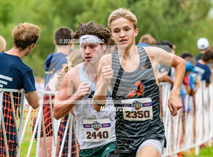 Thumbnail 3 in UIL 5A Boys Cross Country Finals photogallery.