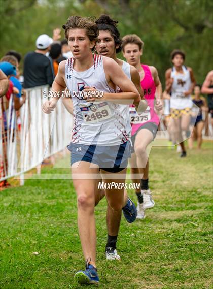 Thumbnail 1 in UIL 5A Boys Cross Country Finals photogallery.