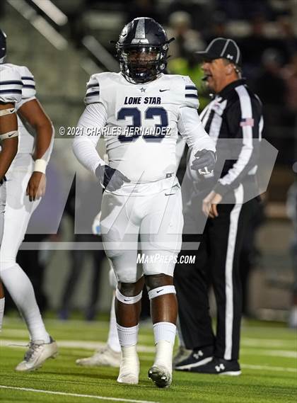 Thumbnail 1 in Lone Star vs. College Station (UIL 5A Area Playoff) photogallery.