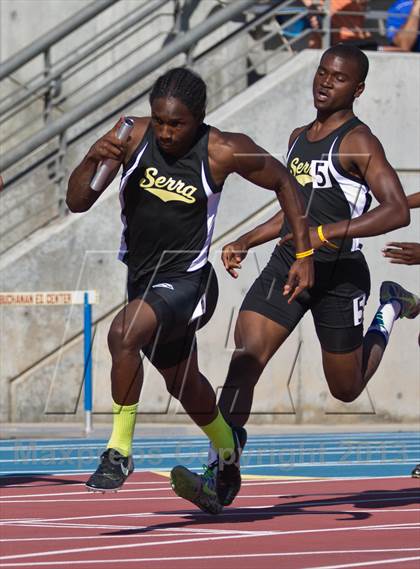 Thumbnail 1 in Adoree' Jackson Photo Shoot (@ CIF State Track and Field Championships) photogallery.