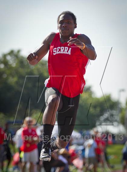 Thumbnail 3 in Adoree' Jackson Photo Shoot (@ CIF State Track and Field Championships) photogallery.