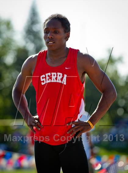 Thumbnail 3 in Adoree' Jackson Photo Shoot (@ CIF State Track and Field Championships) photogallery.