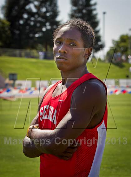Thumbnail 3 in Adoree' Jackson Photo Shoot (@ CIF State Track and Field Championships) photogallery.