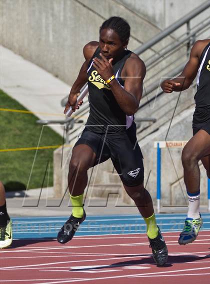 Thumbnail 3 in Adoree' Jackson Photo Shoot (@ CIF State Track and Field Championships) photogallery.