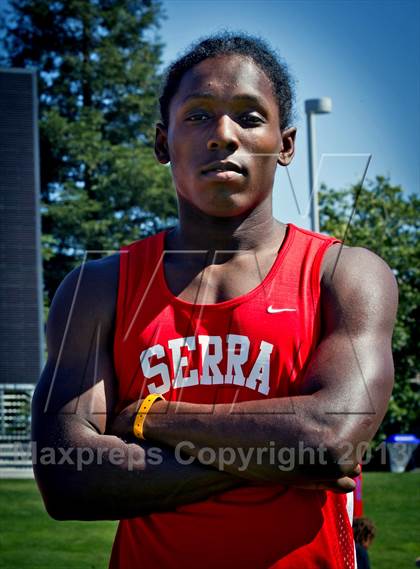 Thumbnail 1 in Adoree' Jackson Photo Shoot (@ CIF State Track and Field Championships) photogallery.