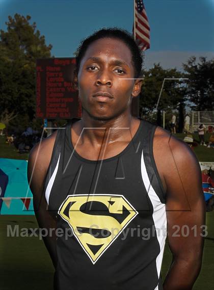 Thumbnail 1 in Adoree' Jackson Photo Shoot (@ CIF State Track and Field Championships) photogallery.
