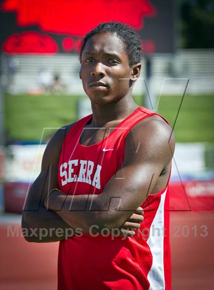 Thumbnail 1 in Adoree' Jackson Photo Shoot (@ CIF State Track and Field Championships) photogallery.