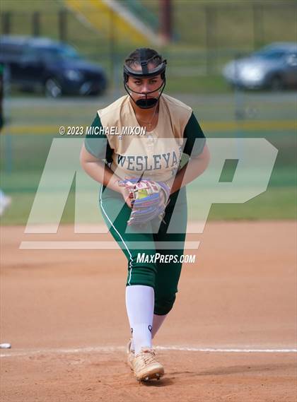 Thumbnail 3 in Morgan County vs. Wesleyan photogallery.