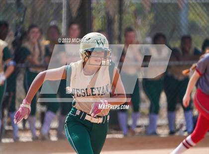 Thumbnail 3 in Morgan County vs. Wesleyan photogallery.