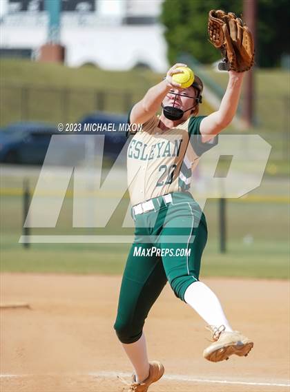 Thumbnail 2 in Morgan County vs. Wesleyan photogallery.