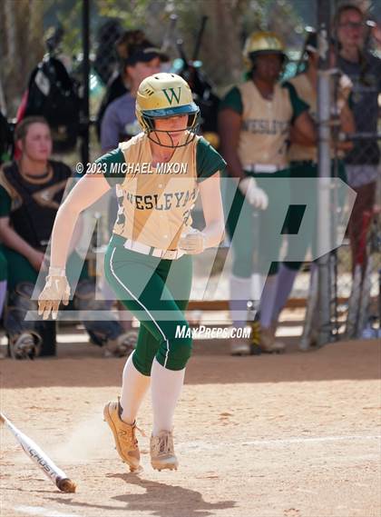 Thumbnail 3 in Morgan County vs. Wesleyan photogallery.