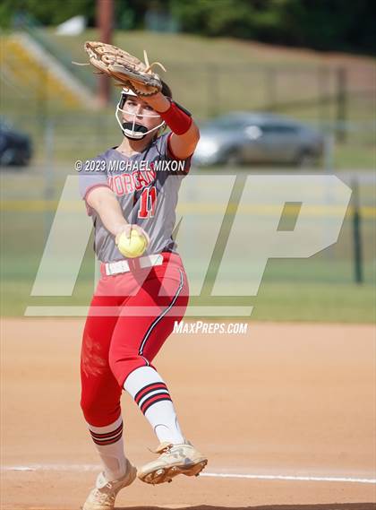 Thumbnail 3 in Morgan County vs. Wesleyan photogallery.