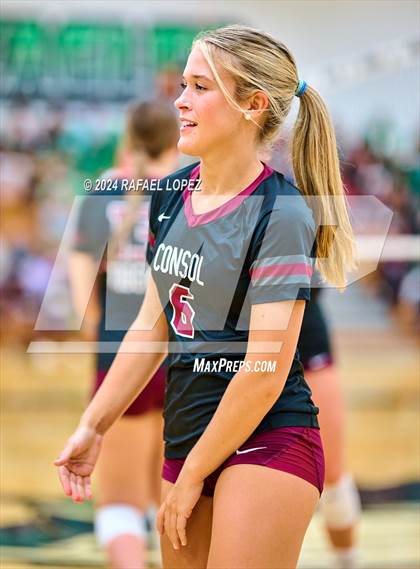 Thumbnail 3 in A&M Consolidated @ Pasadena (UIL Volleyball 5A D1 Region 3 Bi-District) photogallery.