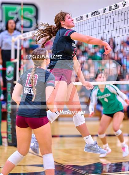 Thumbnail 2 in A&M Consolidated @ Pasadena (UIL Volleyball 5A D1 Region 3 Bi-District) photogallery.