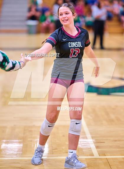 Thumbnail 1 in A&M Consolidated @ Pasadena (UIL Volleyball 5A D1 Region 3 Bi-District) photogallery.