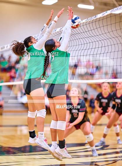 Thumbnail 1 in A&M Consolidated @ Pasadena (UIL Volleyball 5A D1 Region 3 Bi-District) photogallery.