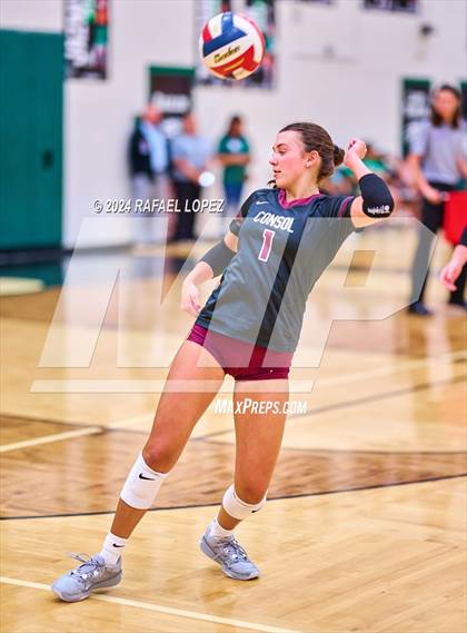 Thumbnail 1 in A&M Consolidated @ Pasadena (UIL Volleyball 5A D1 Region 3 Bi-District) photogallery.