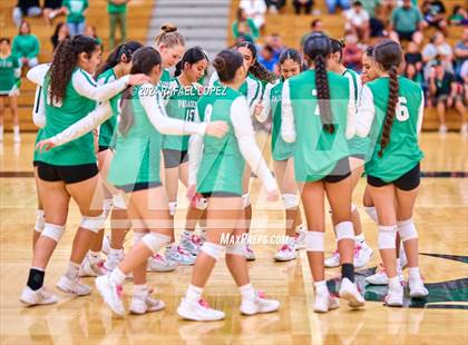 Thumbnail 2 in A&M Consolidated @ Pasadena (UIL Volleyball 5A D1 Region 3 Bi-District) photogallery.