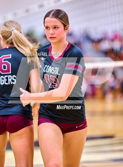 Thumbnail 3 in A&M Consolidated @ Pasadena (UIL Volleyball 5A D1 Region 3 Bi-District) photogallery.