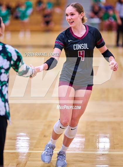Thumbnail 1 in A&M Consolidated @ Pasadena (UIL Volleyball 5A D1 Region 3 Bi-District) photogallery.