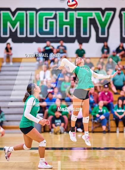 Thumbnail 3 in A&M Consolidated @ Pasadena (UIL Volleyball 5A D1 Region 3 Bi-District) photogallery.
