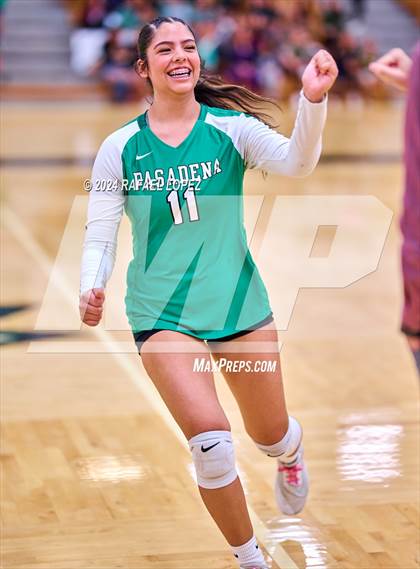 Thumbnail 2 in A&M Consolidated @ Pasadena (UIL Volleyball 5A D1 Region 3 Bi-District) photogallery.