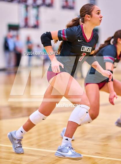 Thumbnail 2 in A&M Consolidated @ Pasadena (UIL Volleyball 5A D1 Region 3 Bi-District) photogallery.